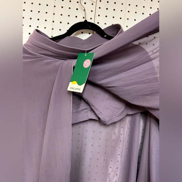 High Waisted High Low Ruffle 2-in-1 Flowy Quick Dry Casual Regular Maxi Skirt - Picture 4 of 6